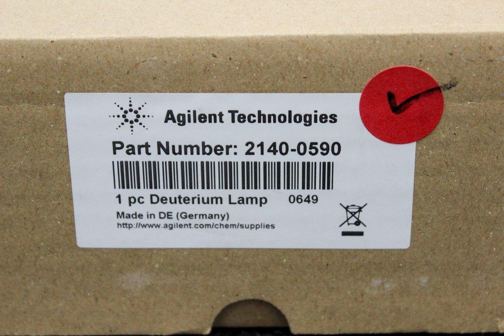 Agilent 2140-0590 Deuterium Lamp Laboratory HPLC Detector Light Source
