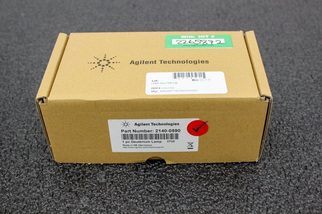 Agilent 2140-0590 Deuterium Lamp HPLC Accessory Light Source Unused 1pc