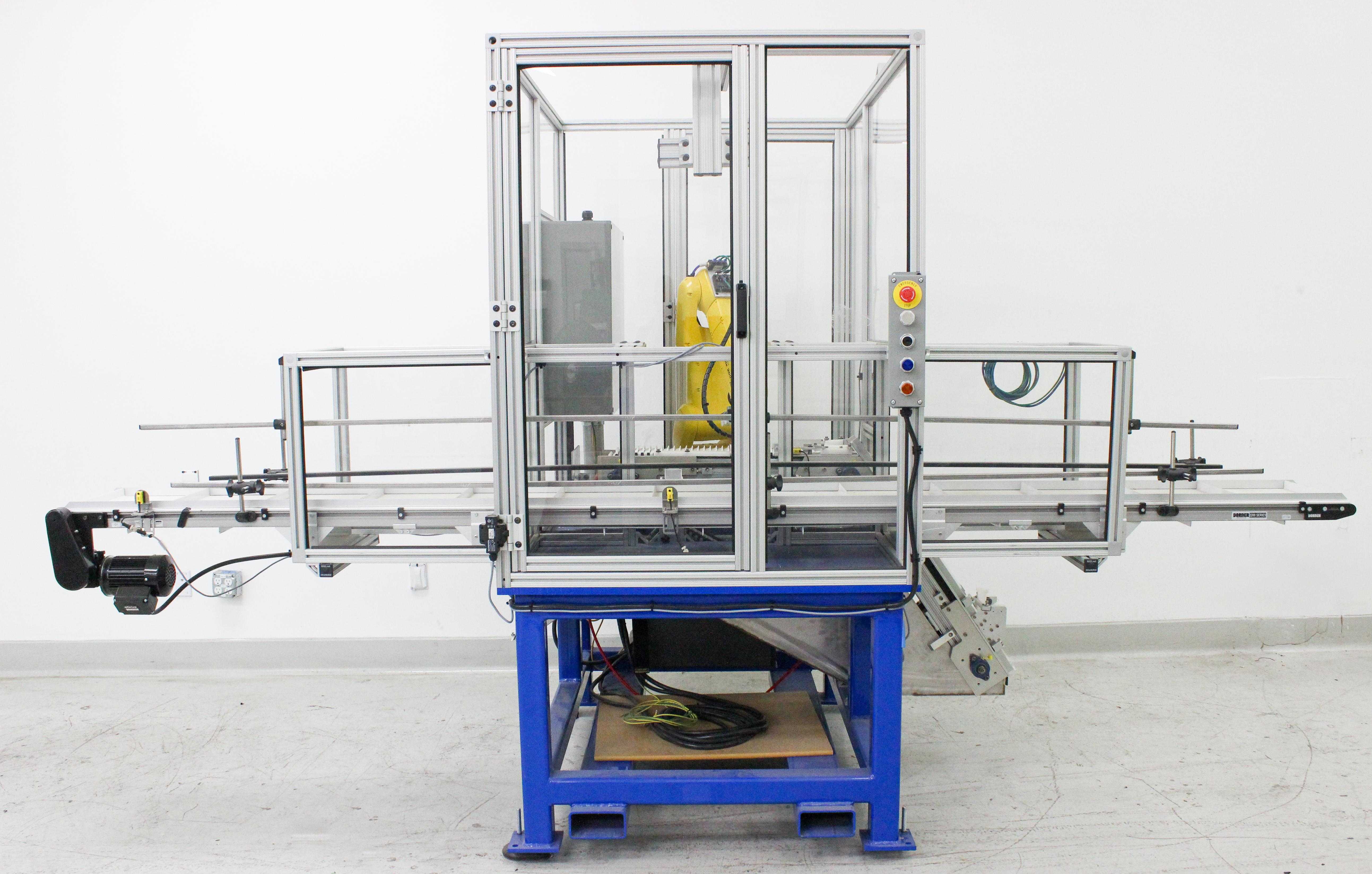 IDI FANUC Custom Robot Cell Pick Place Unit 2020 Preowned Includes Power Cables