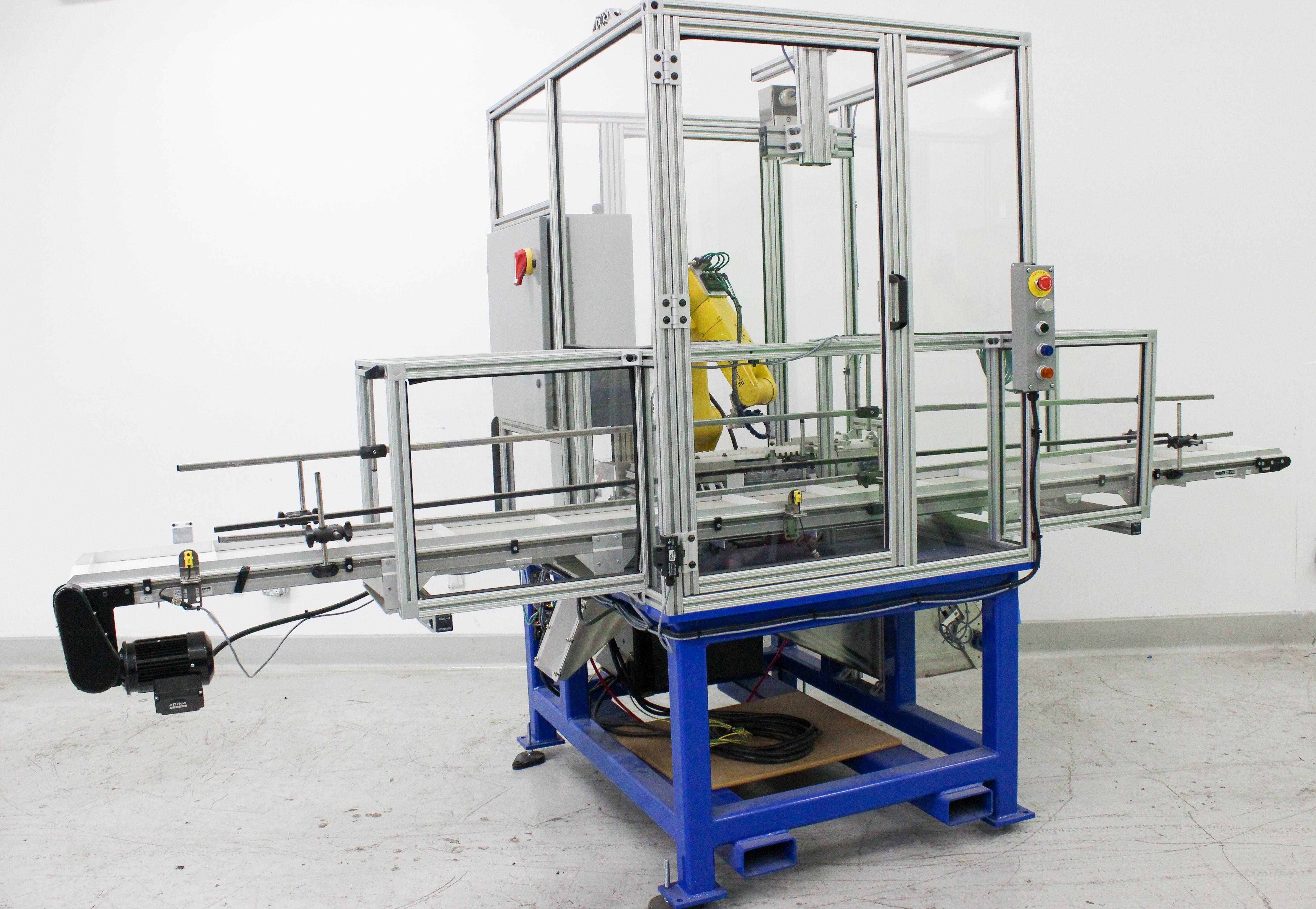 IDI FANUC Custom Robot Cell Pick Place Unit 2020 Preowned Includes Power Cables