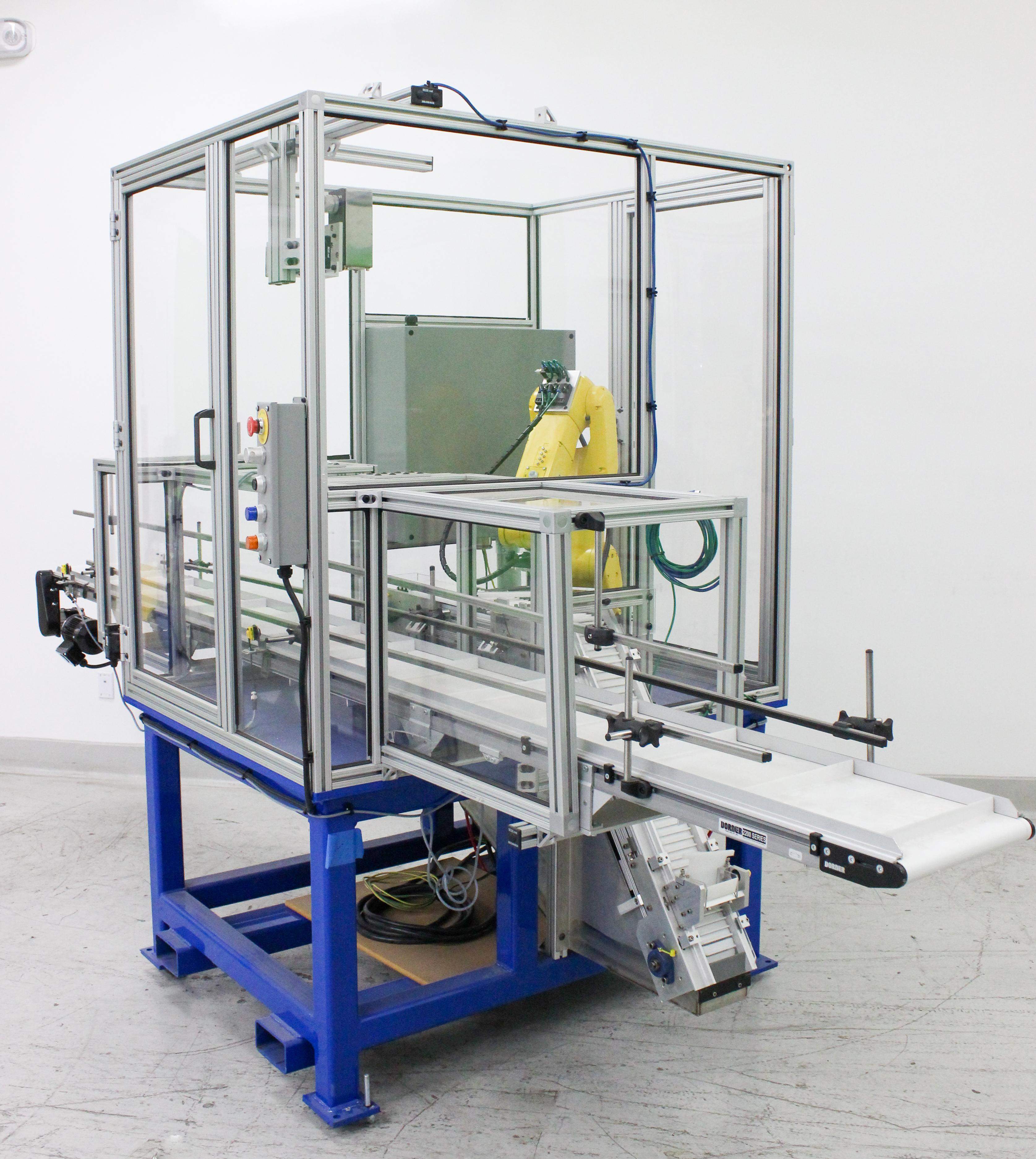 IDI FANUC Custom Robot Cell Pick Place Unit 2020 Preowned Includes Power Cables