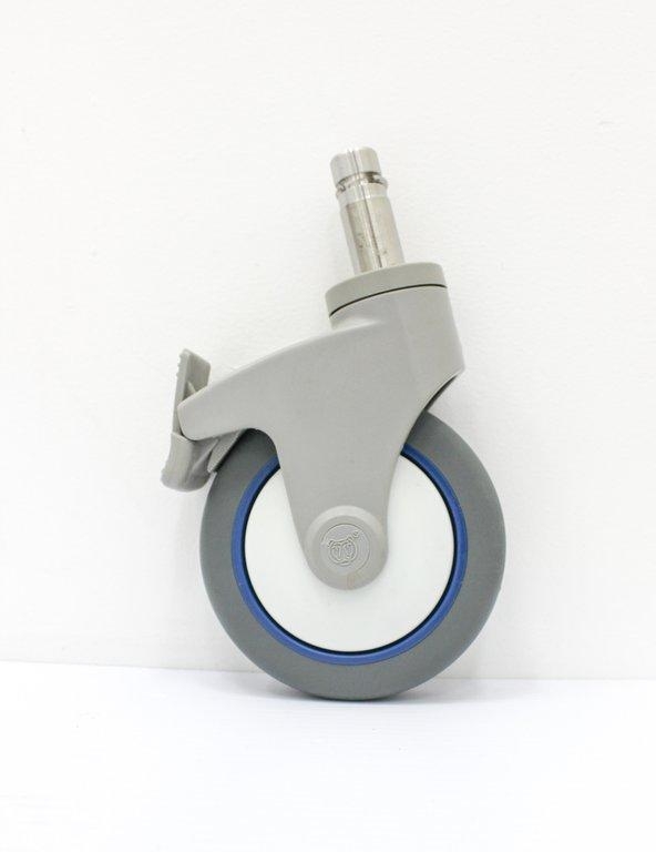 Vulcan Casters CPSB5-250 Case of 34 with Brakes 300-lb Capacity 5-inch Wheels
