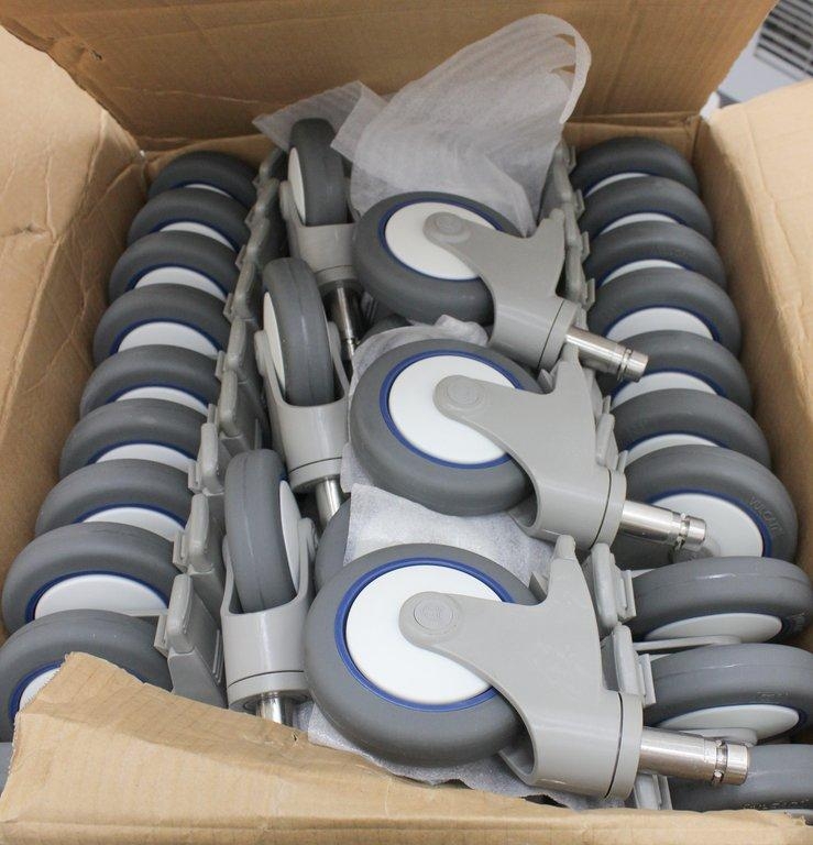 Vulcan Casters CPSB5-250 Case of 34 with Brakes 300-lb Capacity 5-inch Wheels