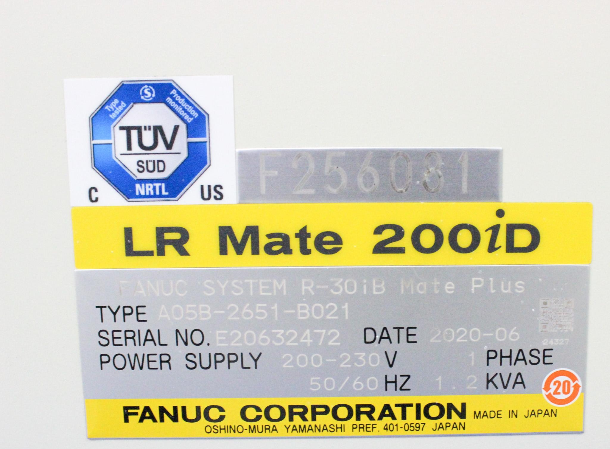 IDI FANUC Custom Robot Cell Pick Place Unit 2020 Preowned Includes Power Cables