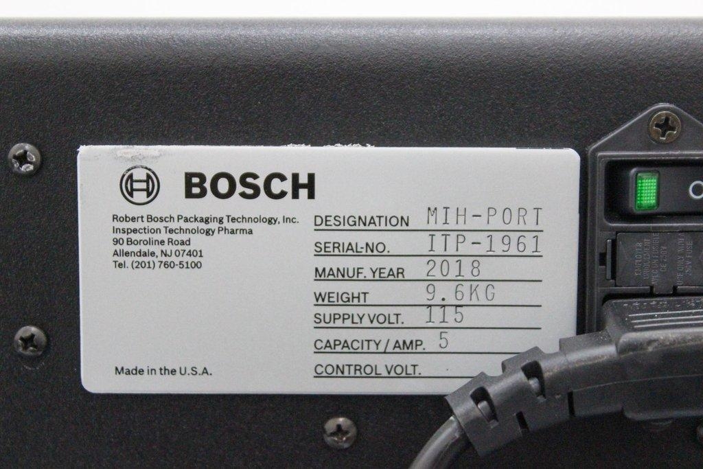 Bosch MIH-PORT Portable Inspection Hood Hood Inspection Booth Features