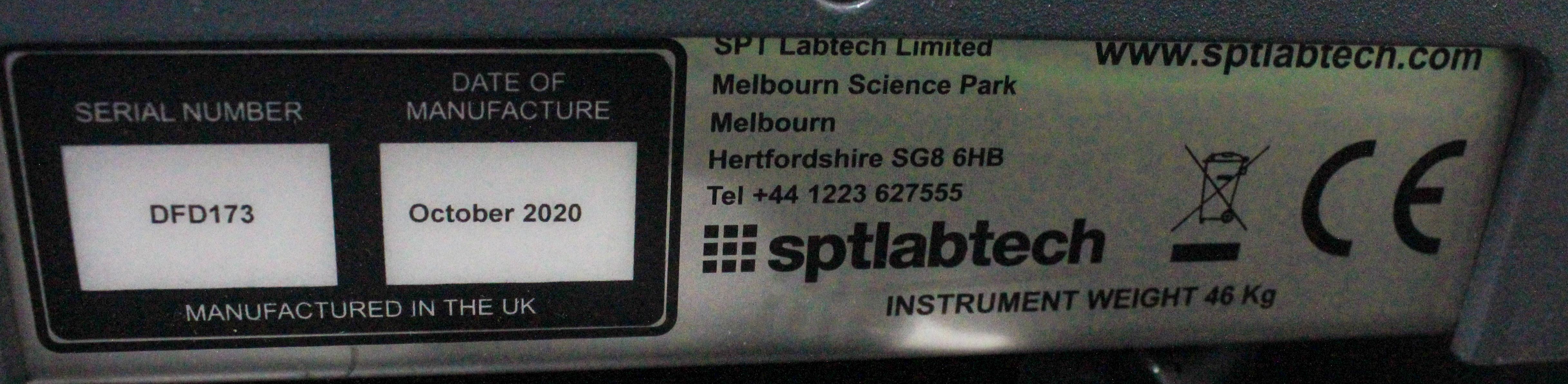 SPT Dragonfly Discovery Liquid Handler Low Volume Automated System