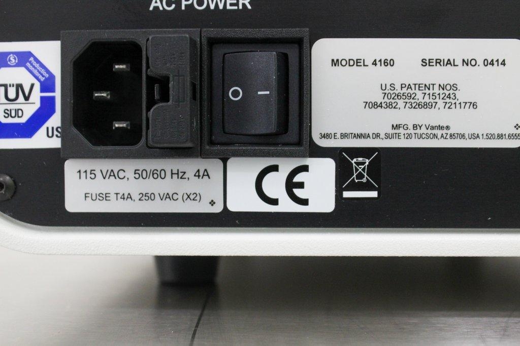 Vante 4160 Tube Sealer With Thin Sealing Head New Lab Equipment