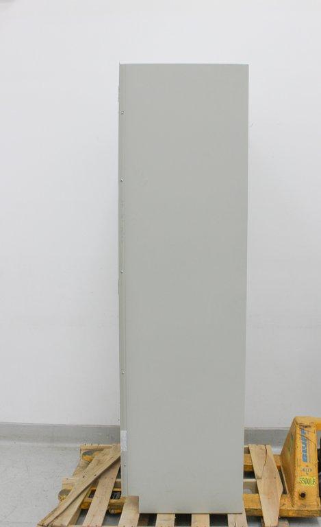 Hanson Tall Cabinet Storage Double Doors Removable Shelves 4-Shelf Capacity