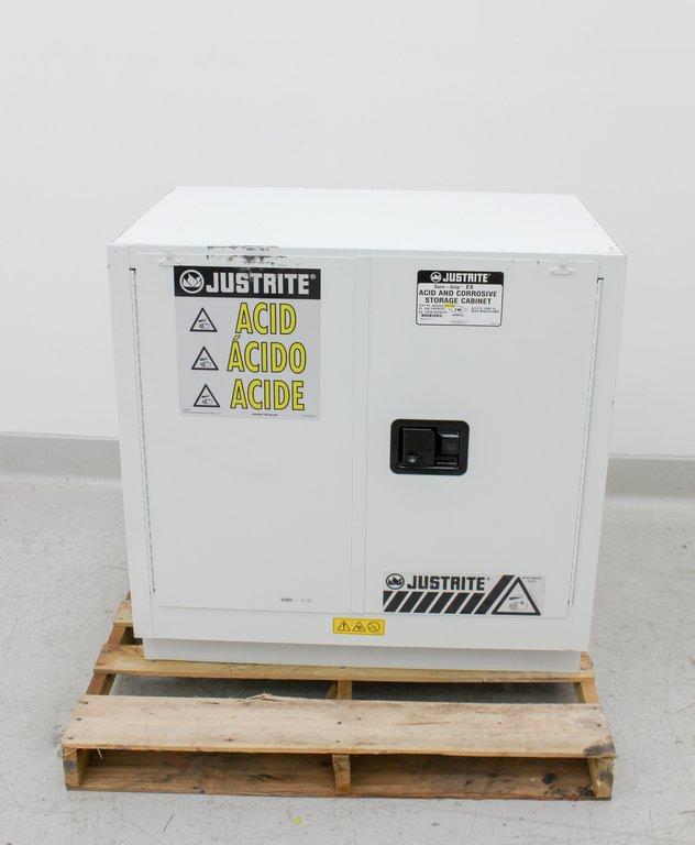 Justrite 892322S Corrosive Storage Cabinet 22Gal Capacity Steel Frame