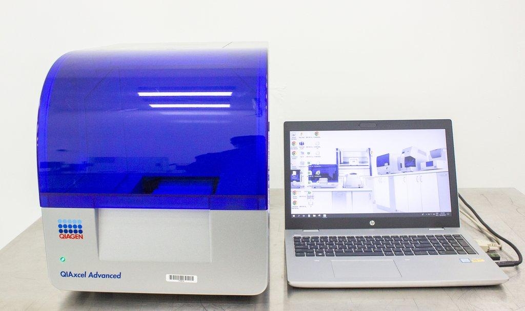 Qiagen QIAxcel Advanced Electrophoresis System DNA RNA Protein Unattended 96 Sample