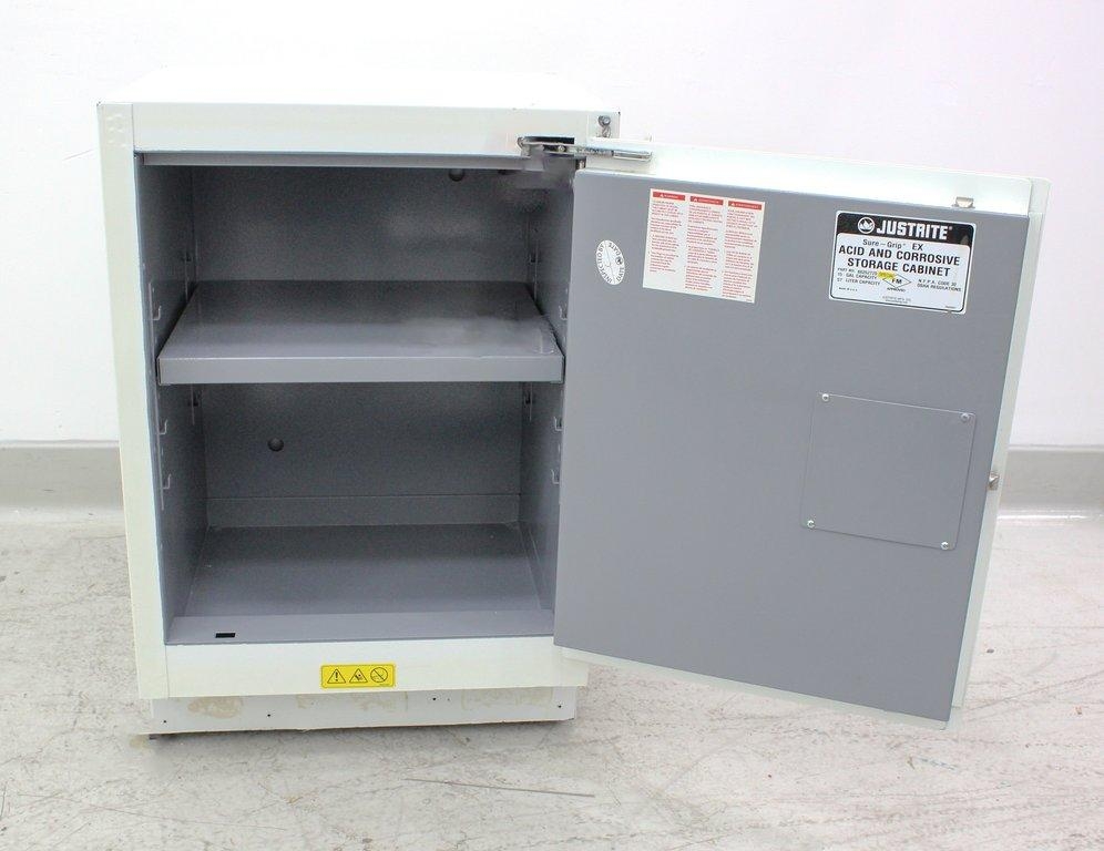 Justrite 8825272S 15G Acid Corrosive Storage Cabinet VG Condition