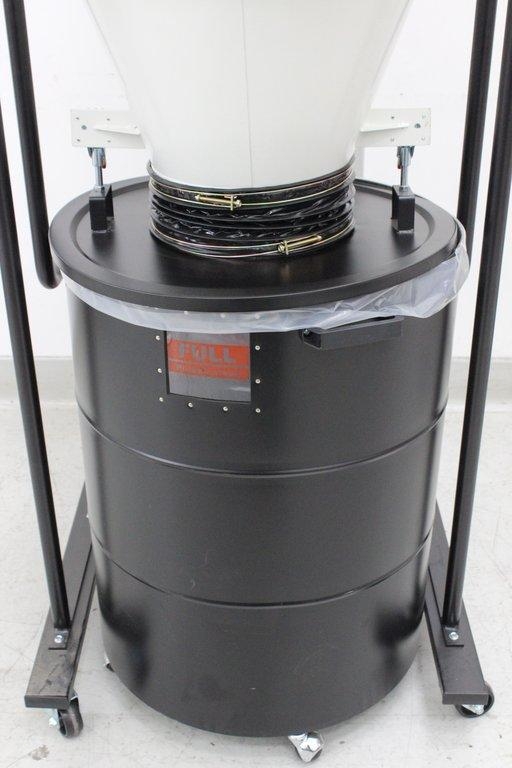 Jet JCDC-3 Cyclone Dust Collector 230V 66-Gal Drum 1µ Filtration