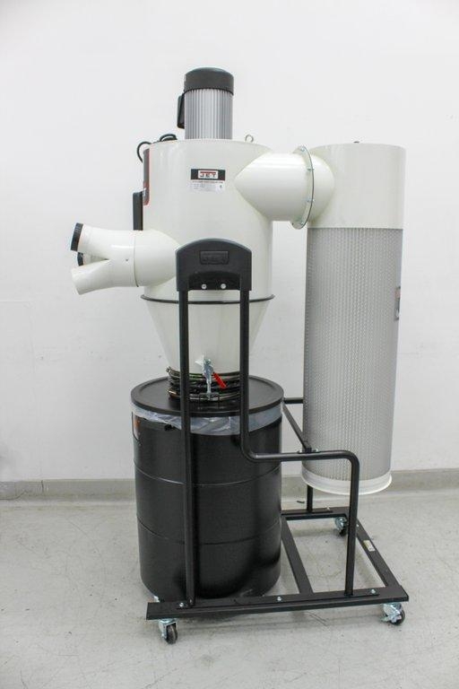 Jet JCDC-3 Cyclone Dust Collector 230V 66-Gal Drum 1µ Filtration