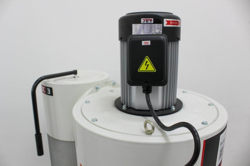 Jet JCDC-3 Cyclone Dust Collector 230V 66-Gal Drum 1µ Filtration