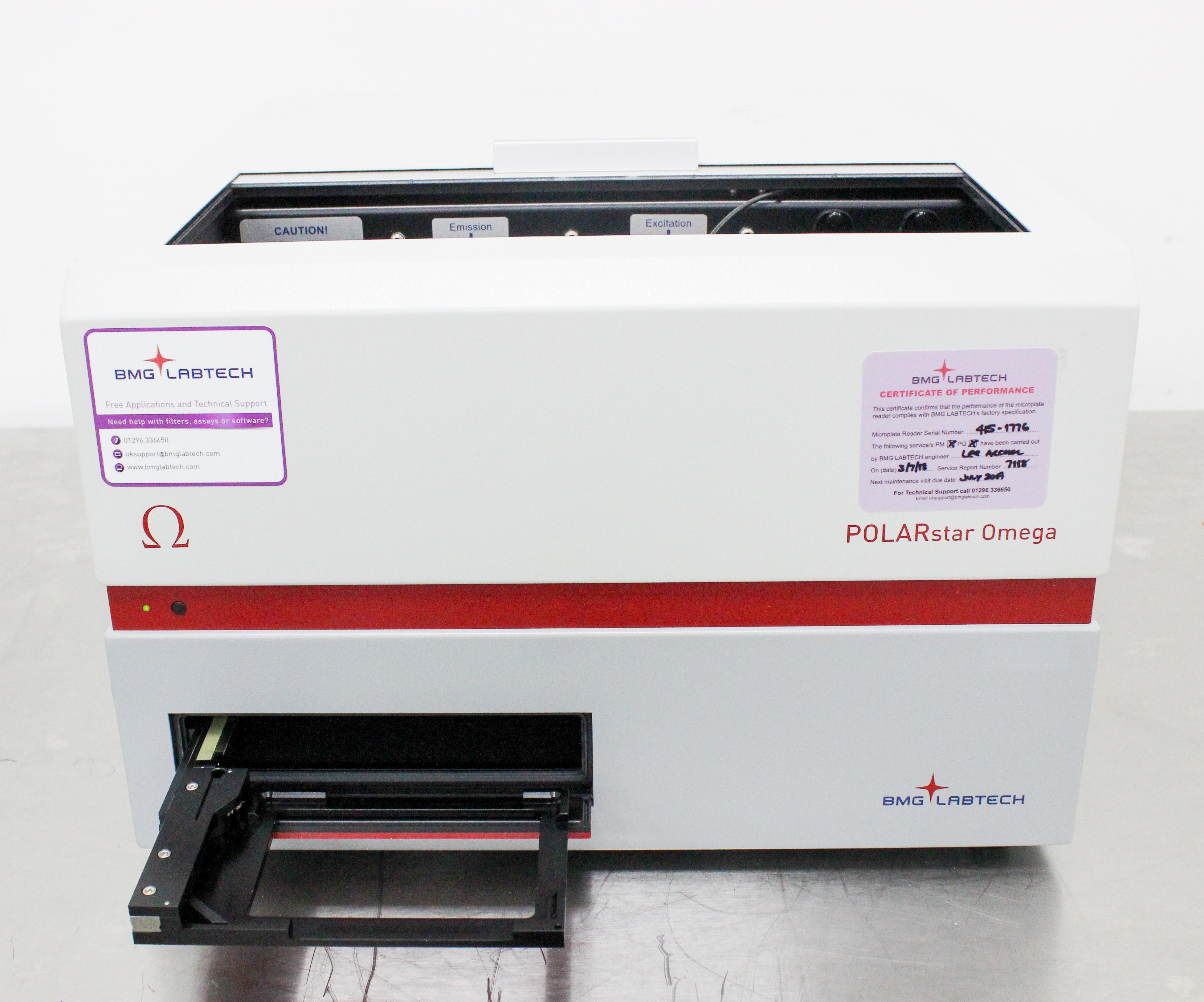 BMG LABTECH POLARstar Omega Spectrometer Multi-mode Microplate Reader 60C