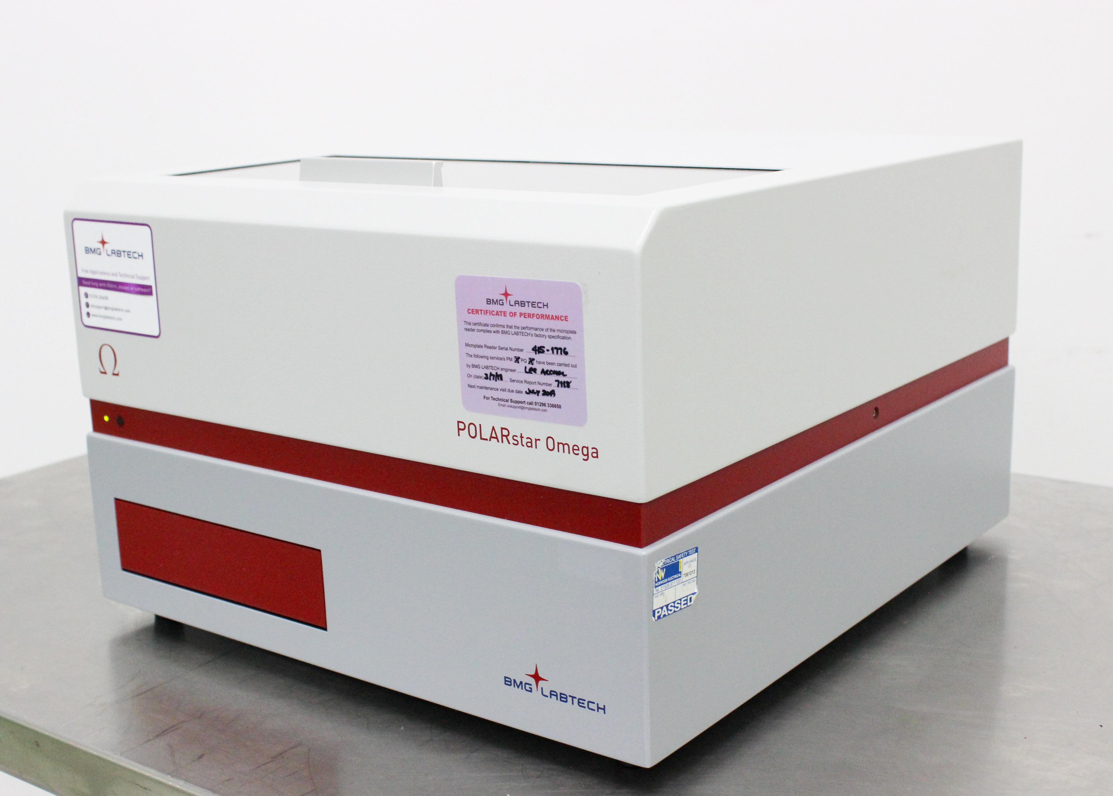 BMG LABTECH POLARstar Omega Spectrometer Multi-mode Microplate Reader 60C
