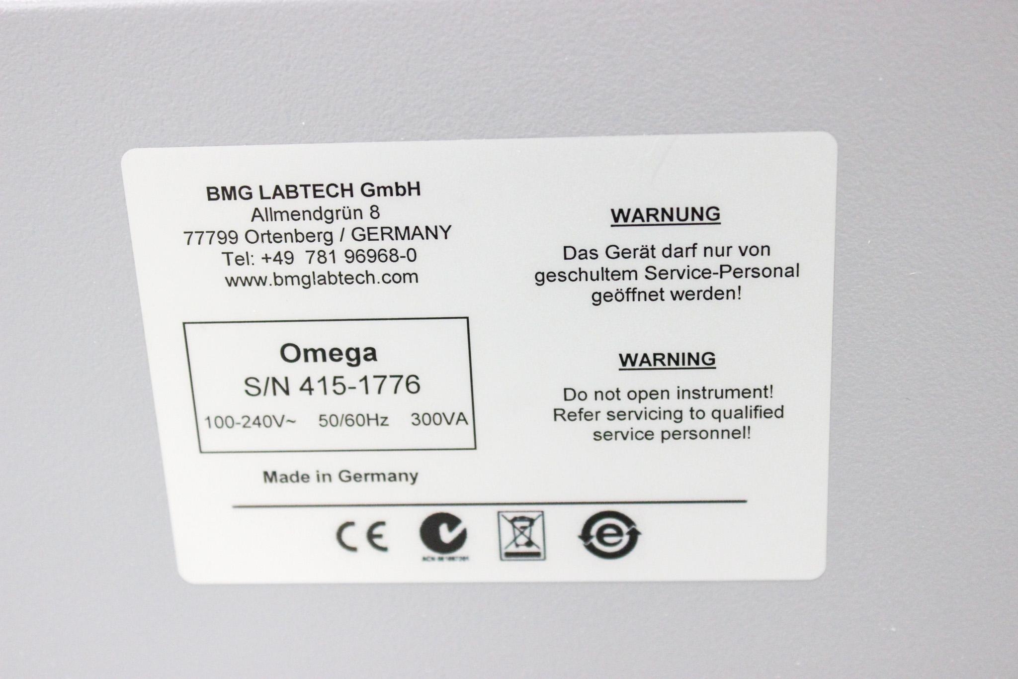 BMG LABTECH POLARstar Omega Spectrometer Multi-mode Microplate Reader 60C