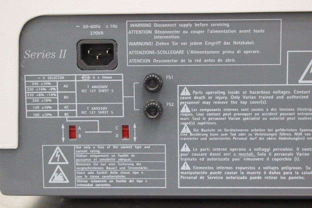 CARY 300 Bio UV-Visible Spectrophotometer - Series II with Power Cord