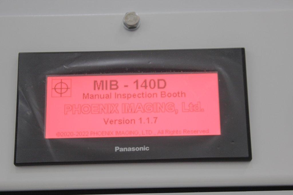 Phoenix MIB-140D Inspection Booth for Vial Quality Control US 120V 60Hz