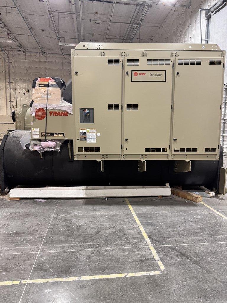 Trane CVHF070 Chiller HVAC Centrifugal 400V 453kW 2021 Model USA