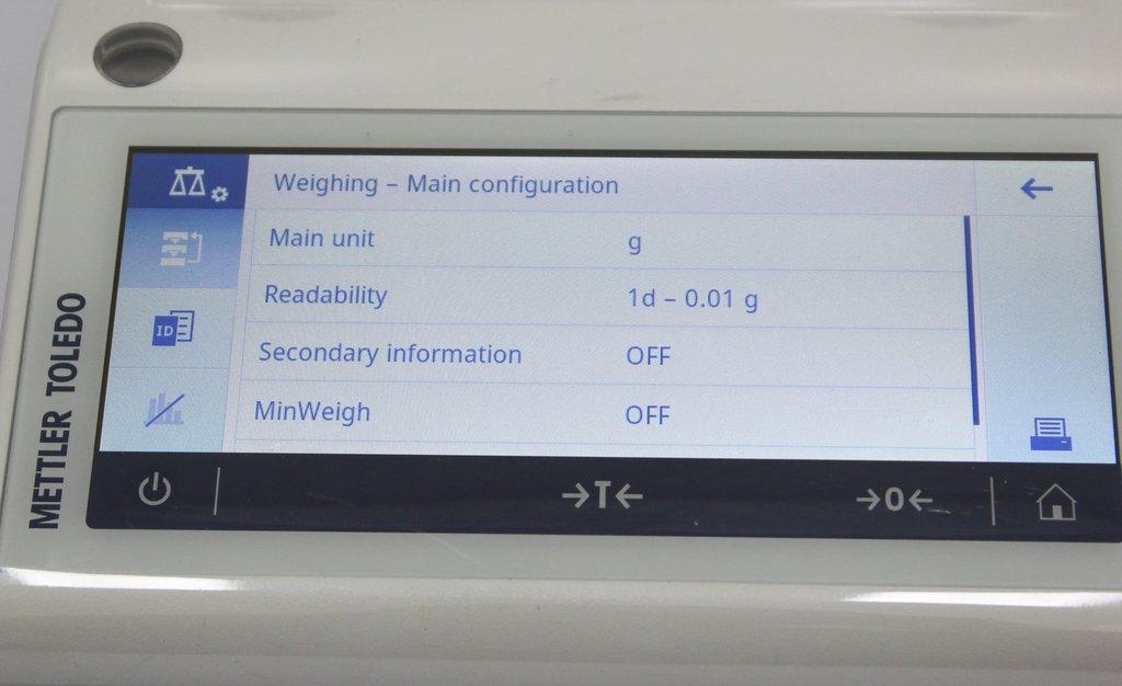Mettler Toledo MS4002TS Precision Balance Scale Accurate Weighing System 120V Power
