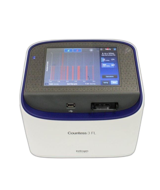 Invitrogen Countess 3 FL Cell Counting Automated Fast Accurate Includes Power