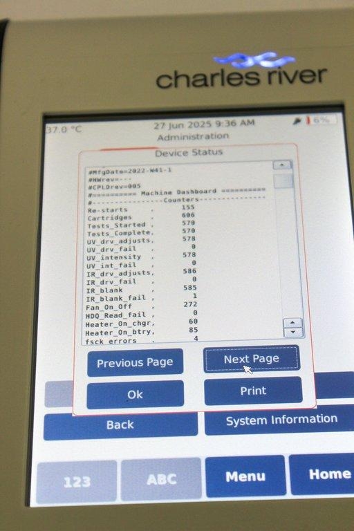 Charles River Endosafe nexgen-PTS150 Analytical Portable Test Solution 120V