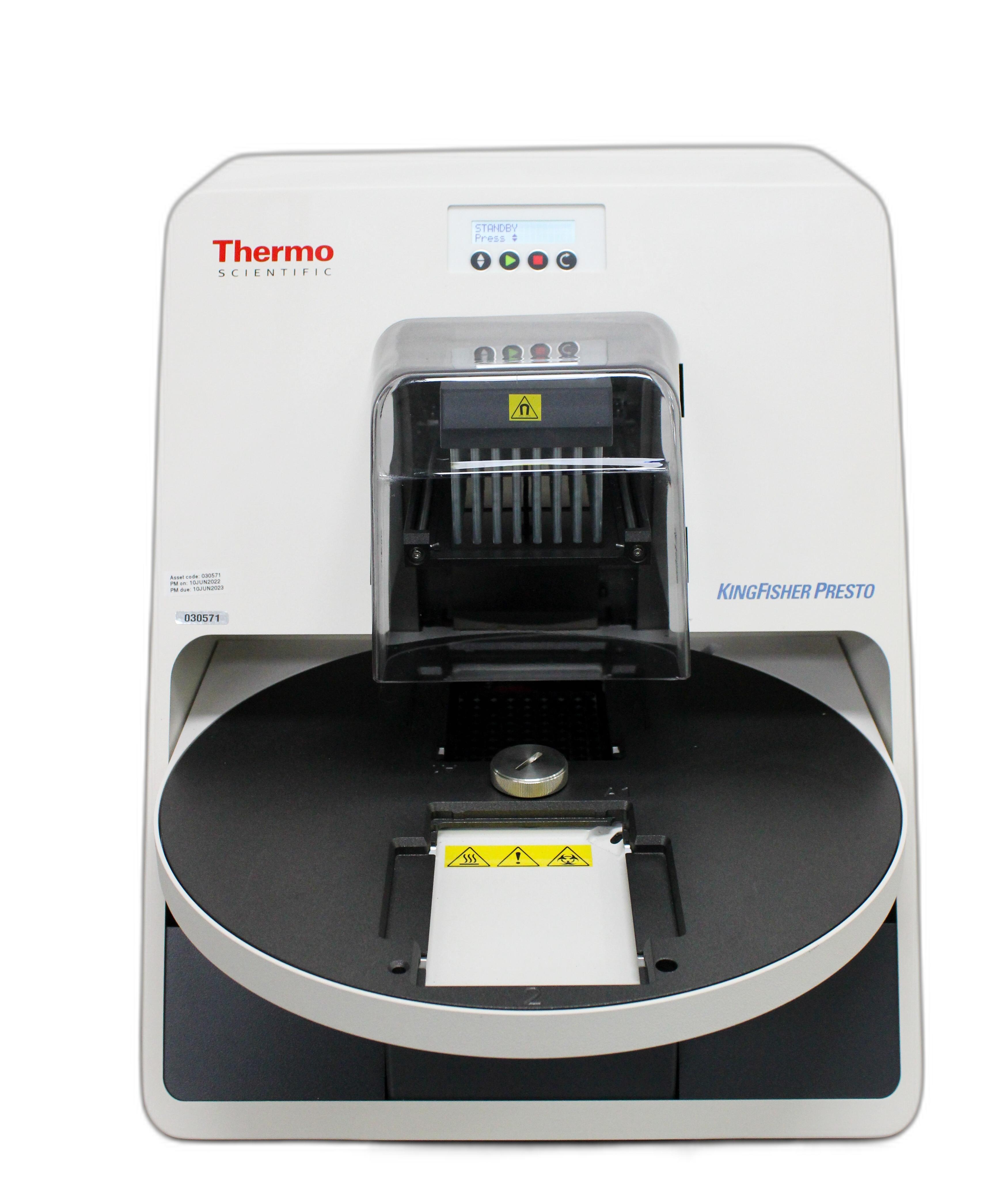 Thermo KingFisher Presto 96DW Automated High Throughput Purification System