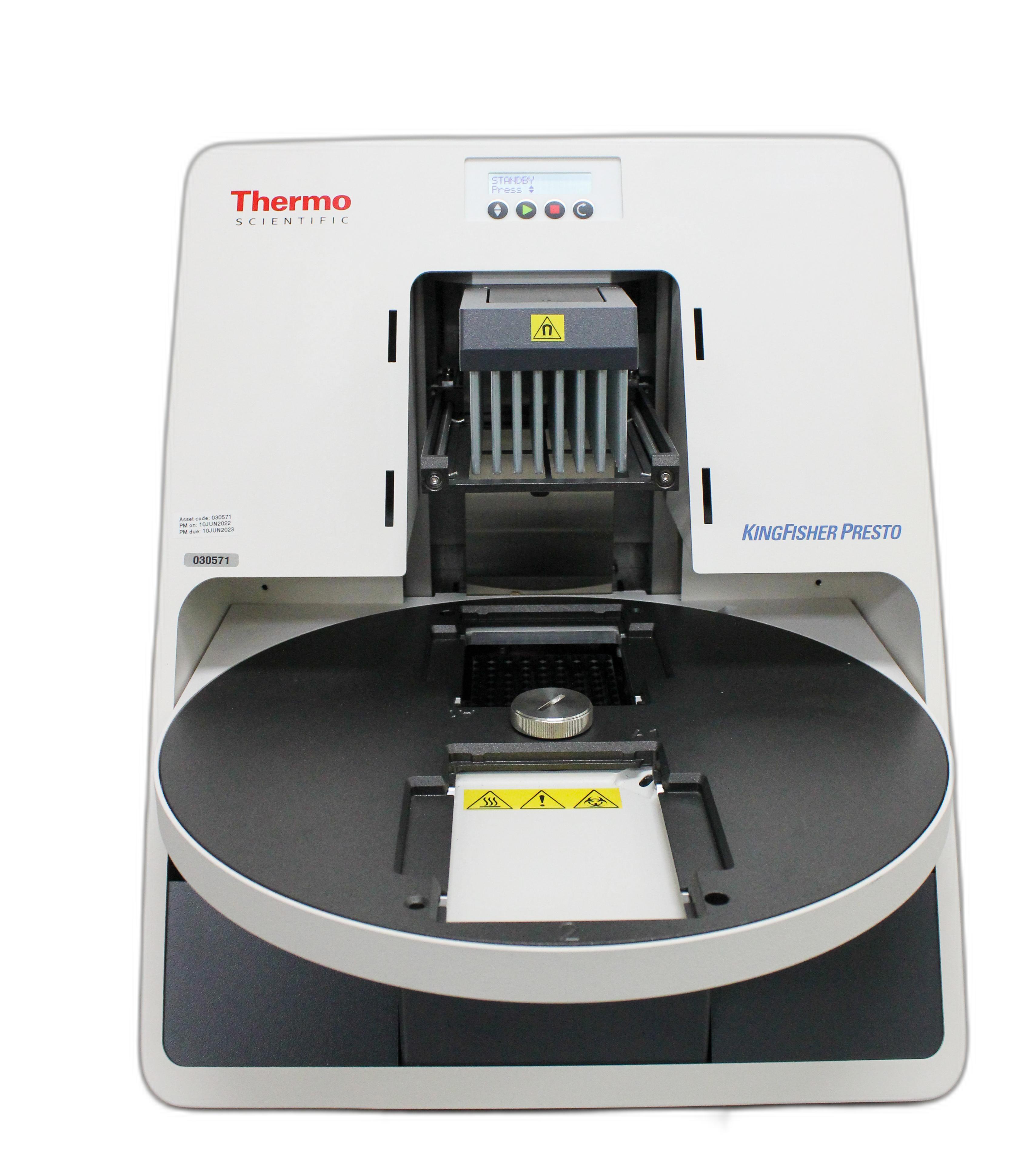 Thermo Scientific KingFisher Presto Purification System 96DW Used Unit