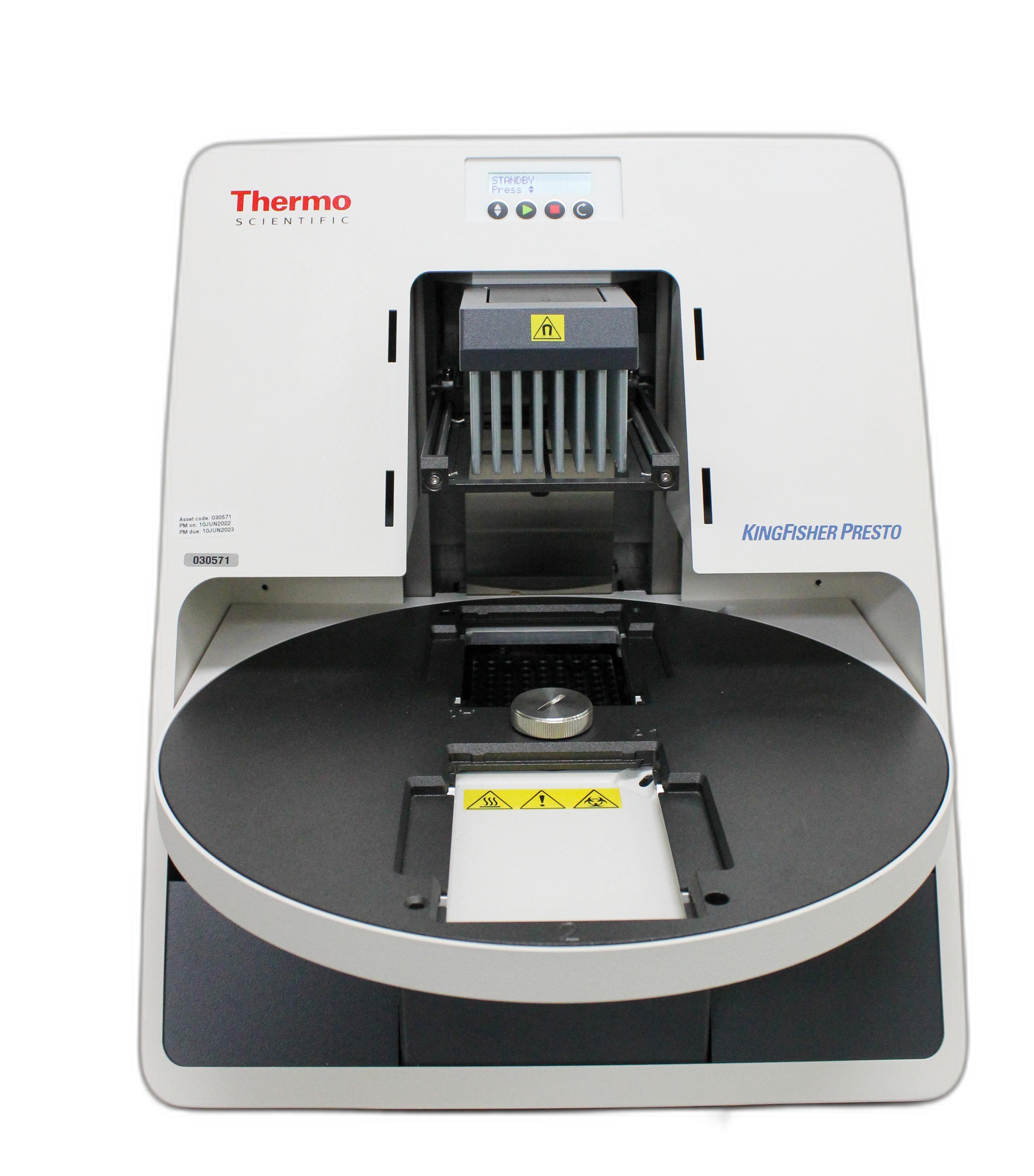 Thermo KingFisher Presto 96DW Automated High Throughput Purification System