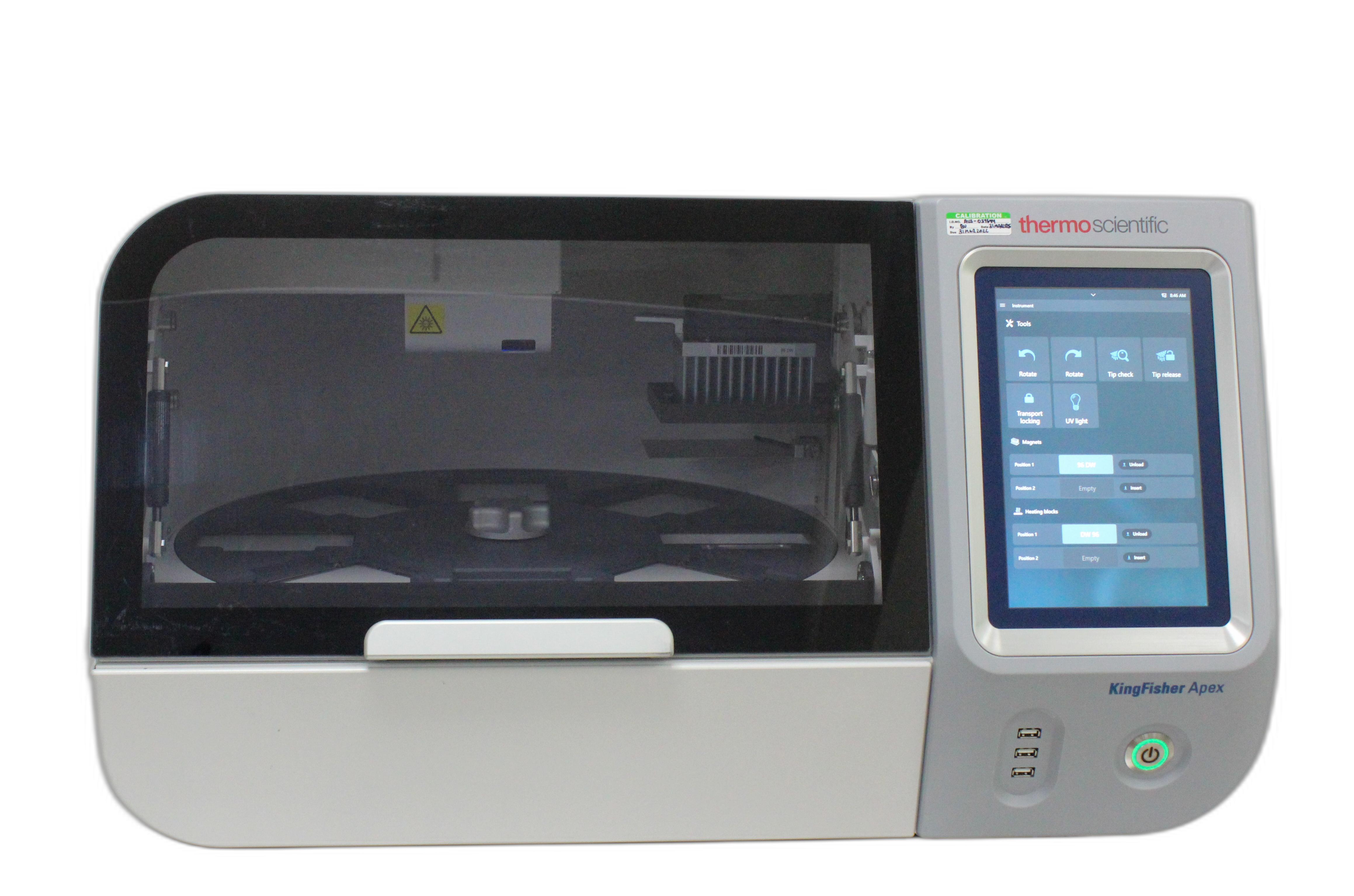 Thermo KingFisher Apex High Thruput DNA RNA Purification System 96 Sample