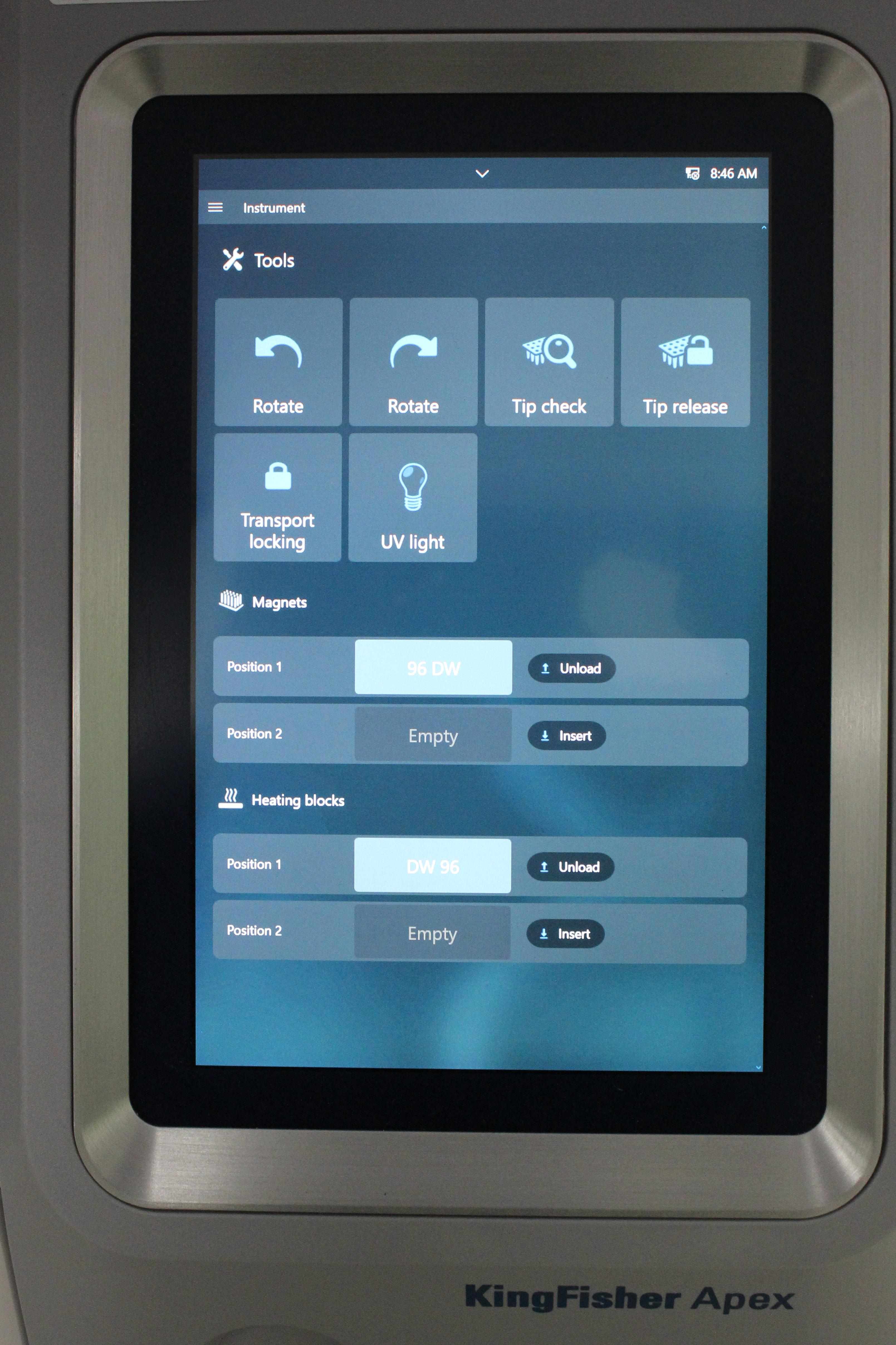 Thermo KingFisher Apex High Thruput DNA RNA Purification System 96 Sample