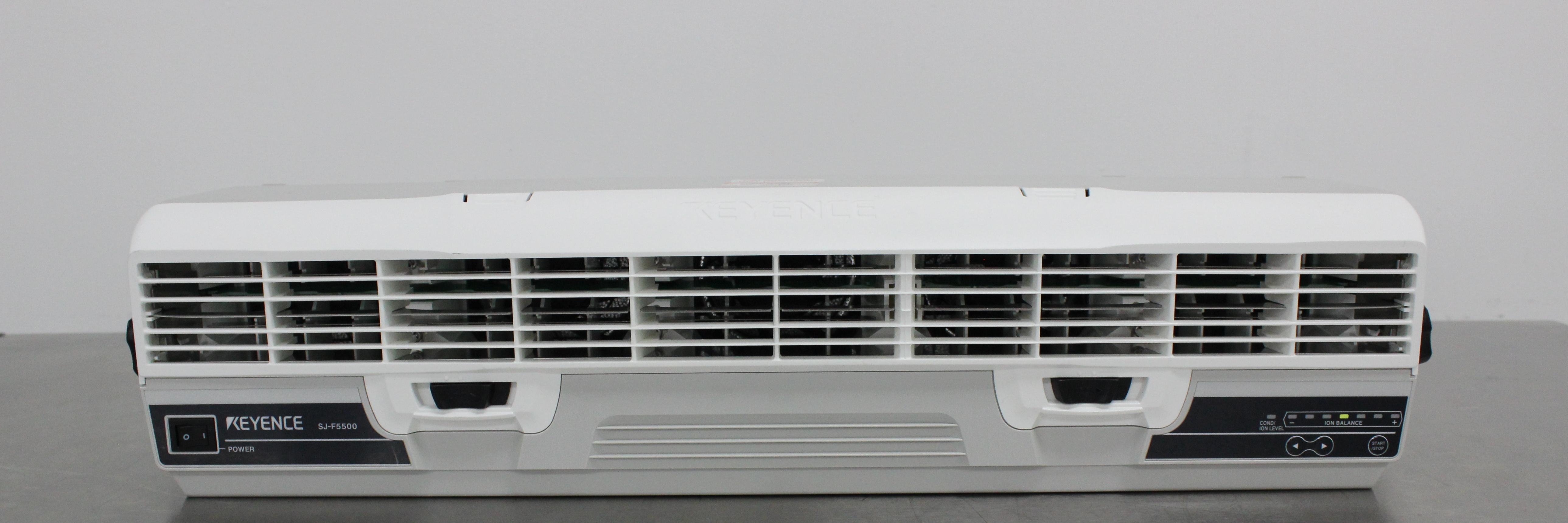 Keyence SJ-F5500 High-Precision Static Eliminator Blower 7000V 0.6s