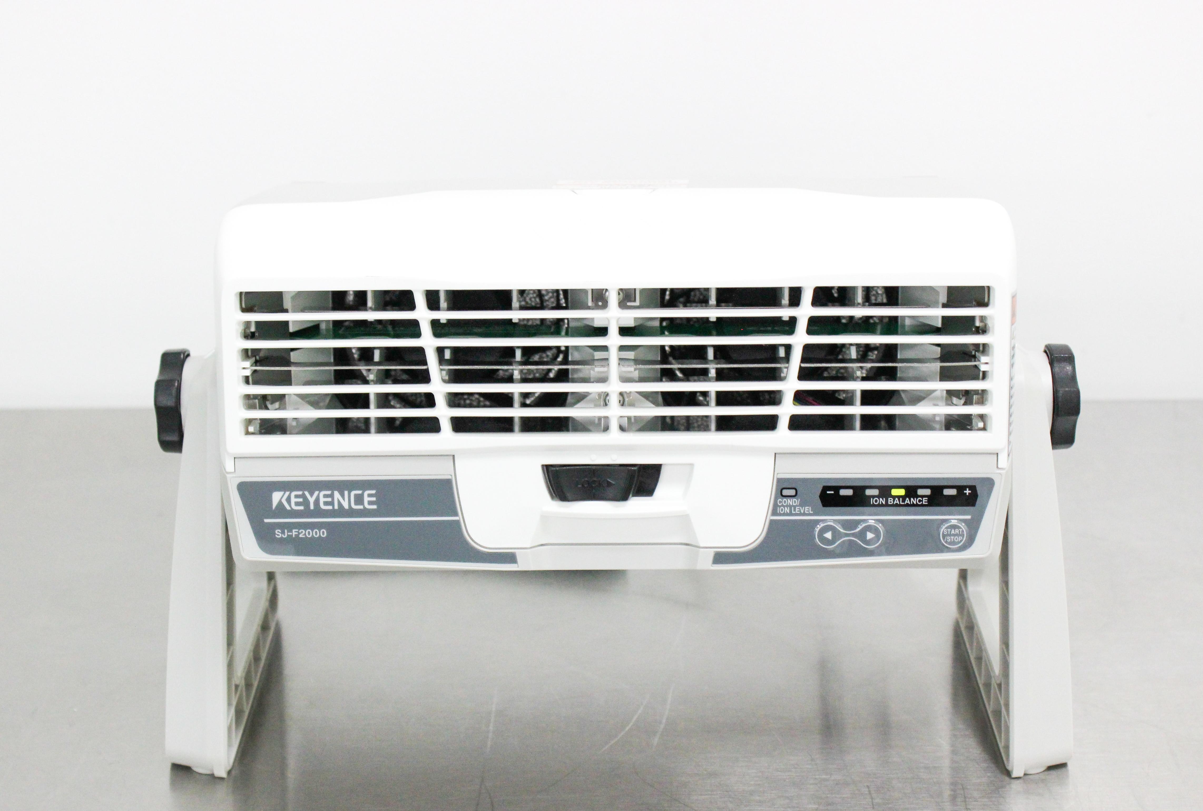 Keyence SJ-F2000 Static Eliminator Blower Fast 50mm 88.29CFM Electronics Lab