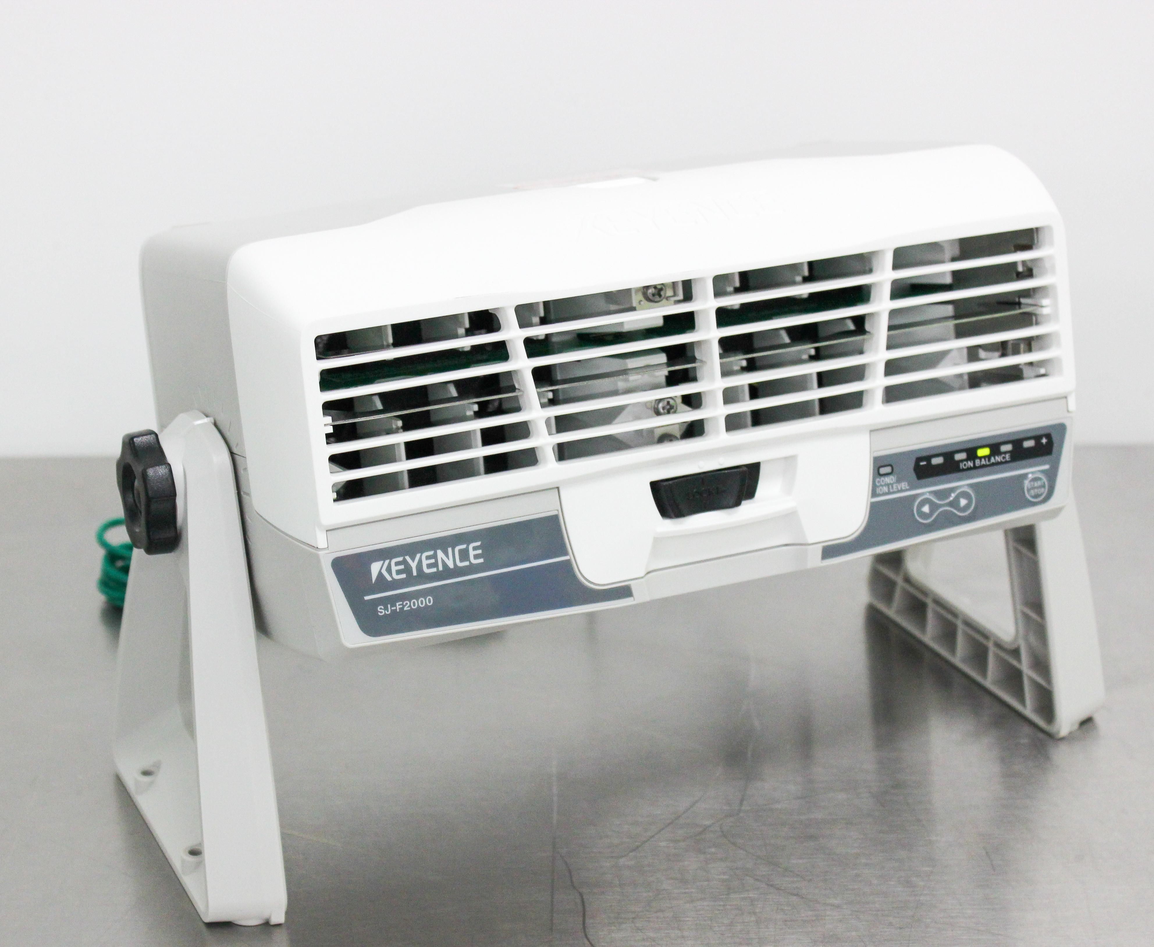 Keyence SJ-F2000 Static Eliminator Blower Fast 50mm 88.29CFM Electronics Lab
