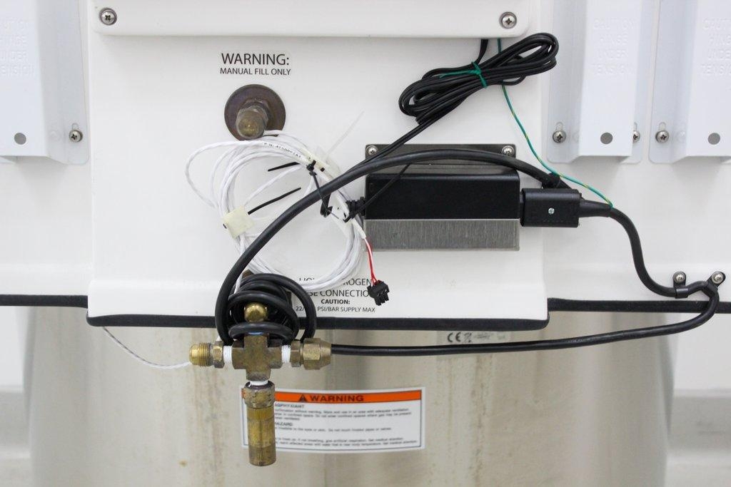 Custom EV-27 AB Eco Vapor Nitrogen Freezer 3-Rack 720lb Functional Good