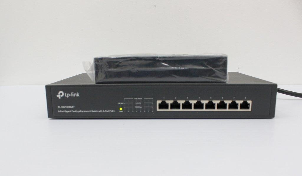 TP-Link TL-SG1008MP Milan 8 Port Gigabit Network Switch, MIL-S800i-v2