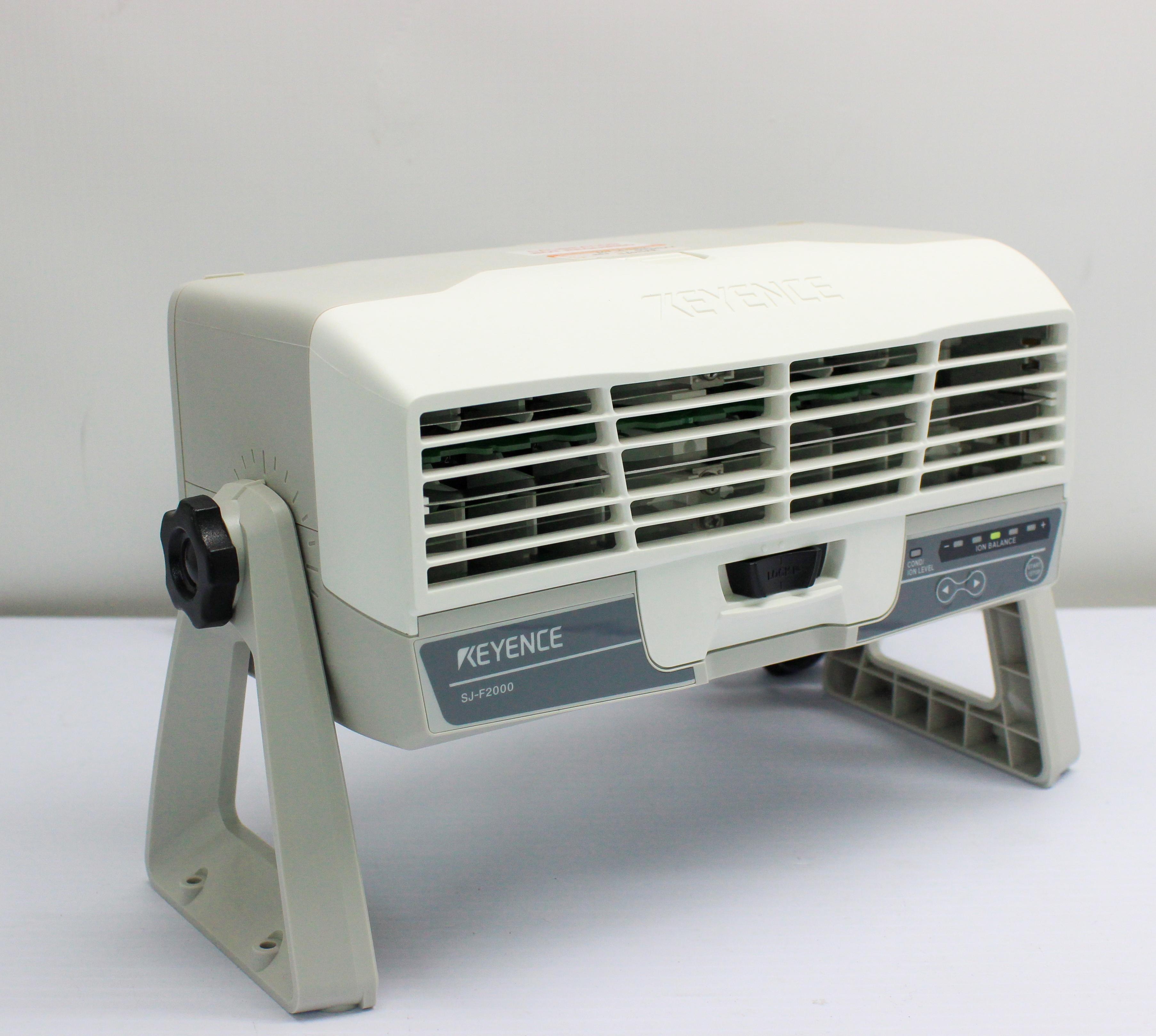 Keyence SJ-F2000 Static Elimination Blower, High-Speed, +-5V Ion Balance