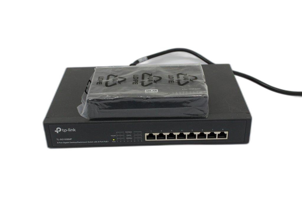 TP-Link TL-SG1008MP Milan 8 Port Gigabit Network Switch, MIL-S800i-v2
