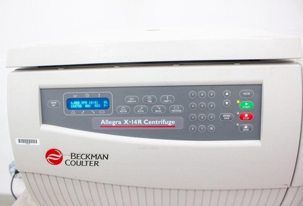 Beckman Allegra X-14R Centrifuge Refrigerated 4°C 4x750ml 283lb Fair