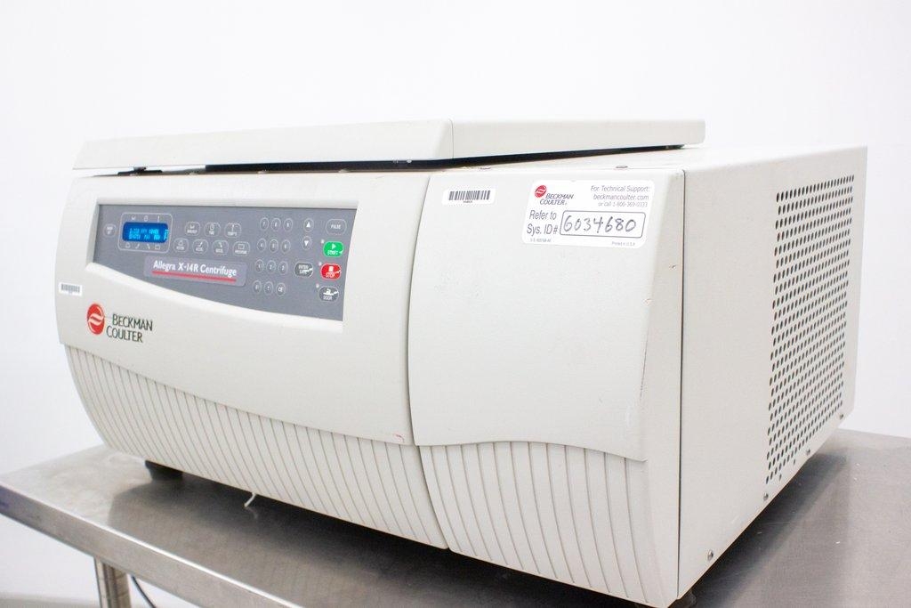 Beckman Allegra X-14R Centrifuge Refrigerated 4°C 4x750ml 283lb Fair
