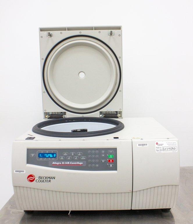 Beckman Allegra X-14R Centrifuge Refrigerated 4°C 4x750ml 283lb Fair