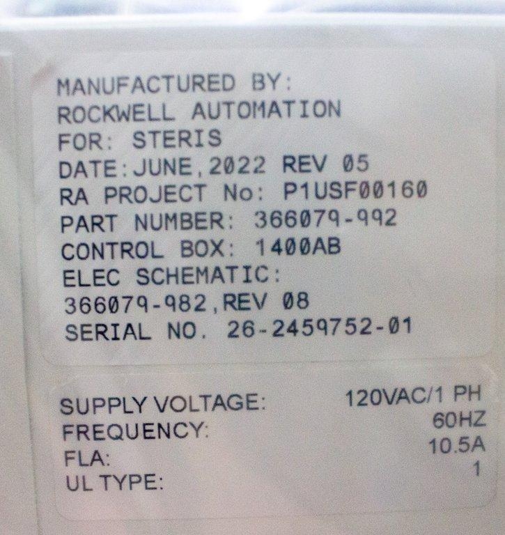 Steris LS-136H AMSCO 630LS Medium Steam Sterilizer Autoclave