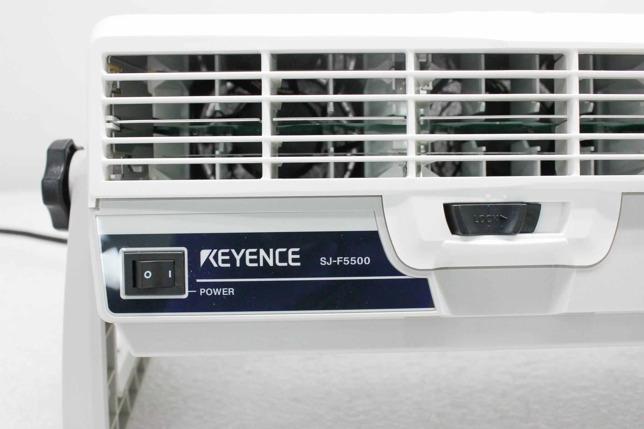 Keyence SJ-F5500 Static Eliminator High-speed Pulse AC Wide-area 0.6s