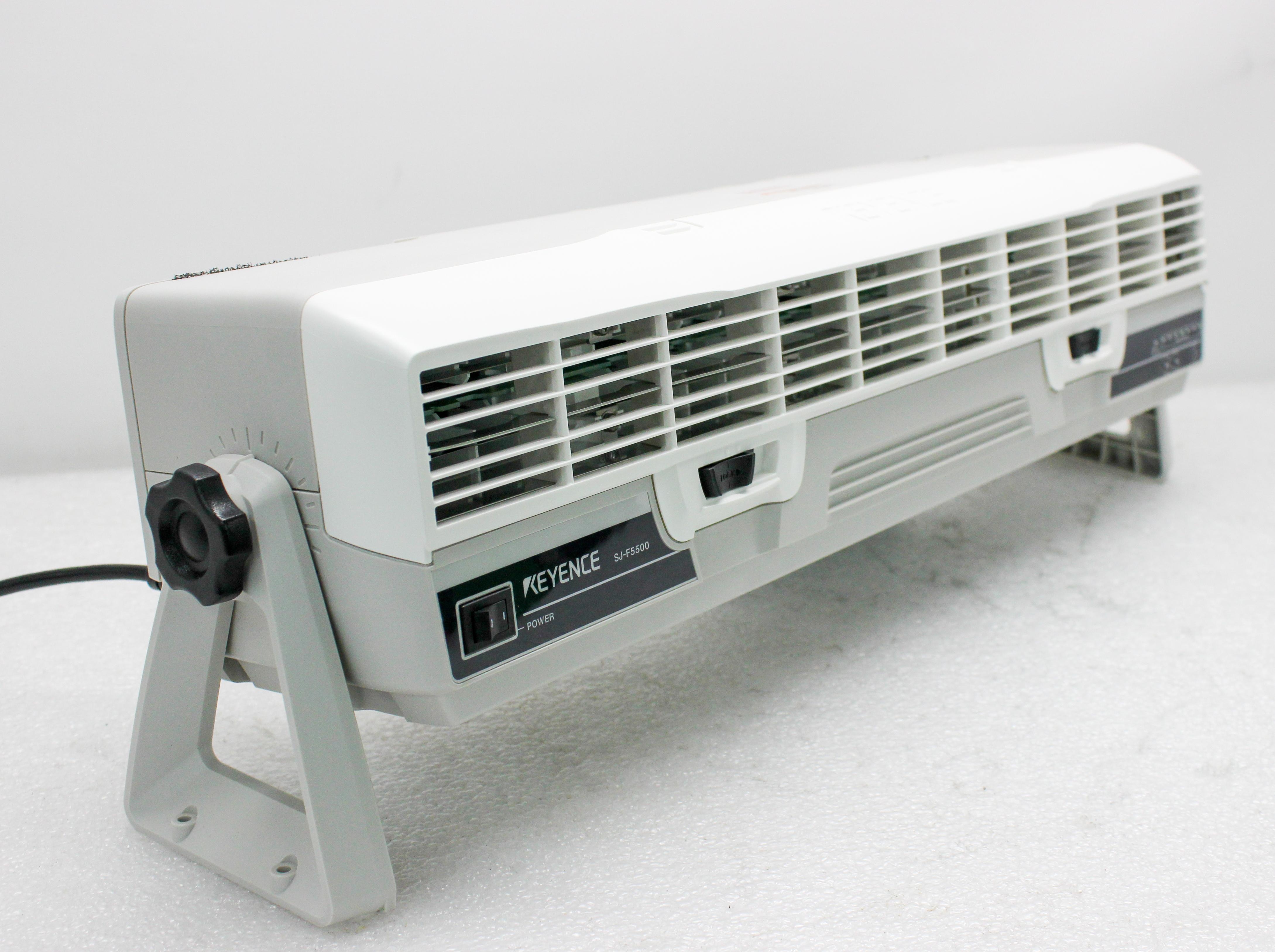 Keyence SJ-F5500 Static Eliminator High-speed Pulse AC Wide-area 0.6s