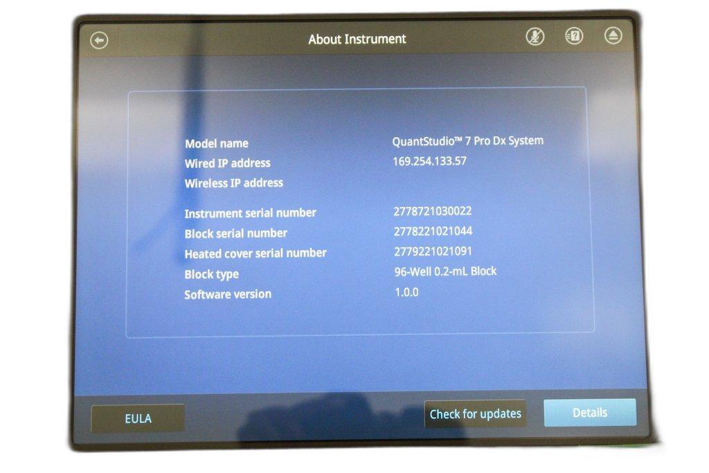 Applied Biosystems QuantStudio 12K Flex PCR System Used, Includes Comp/Soft