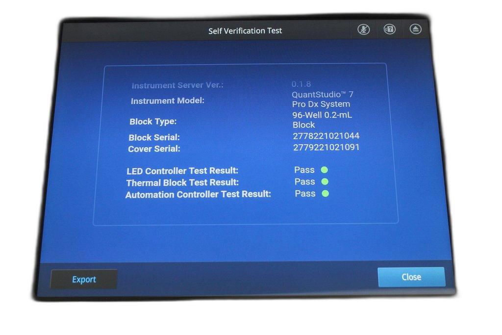 Applied Biosystems QuantStudio 12K Flex PCR System Used, Includes Comp/Soft