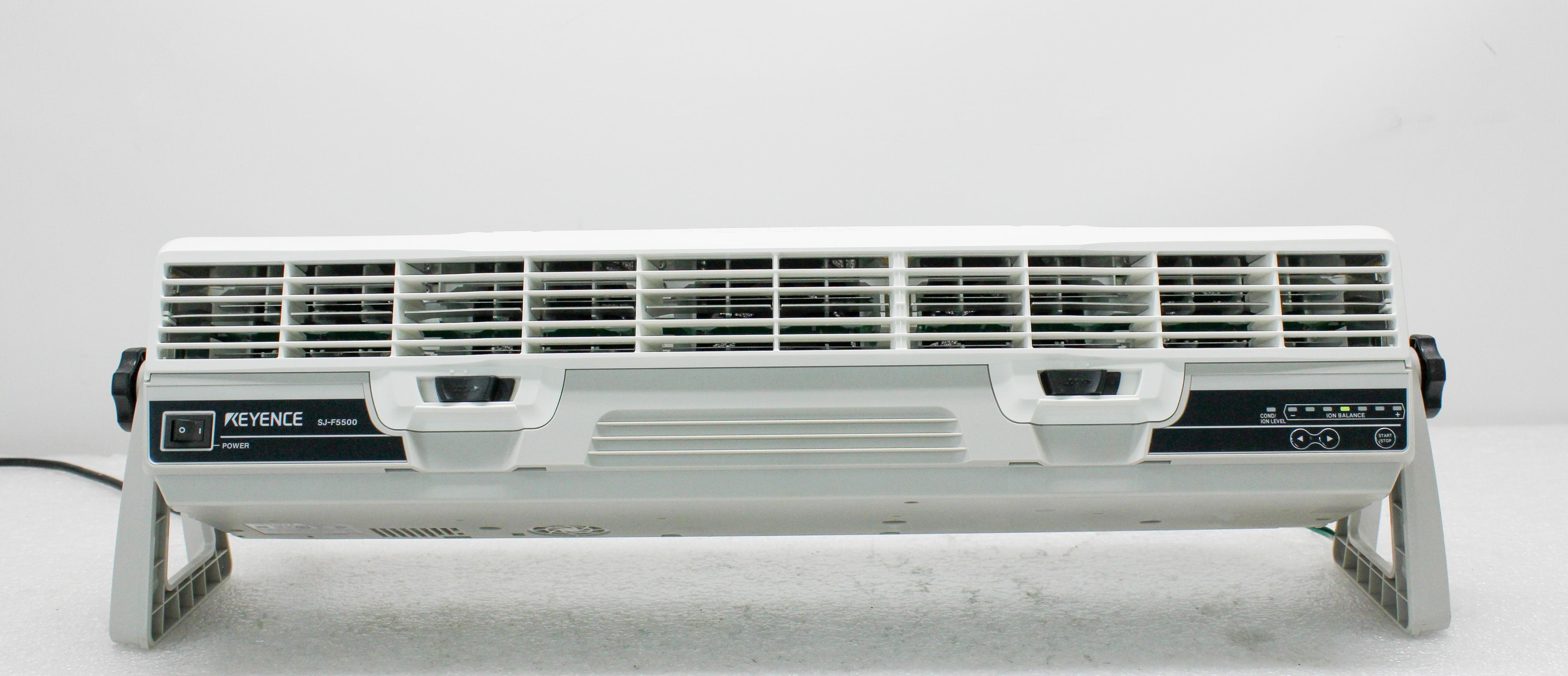 Keyence SJ-F5500 Static Eliminator Blower High-Precision 0.6s Eliminates Dust