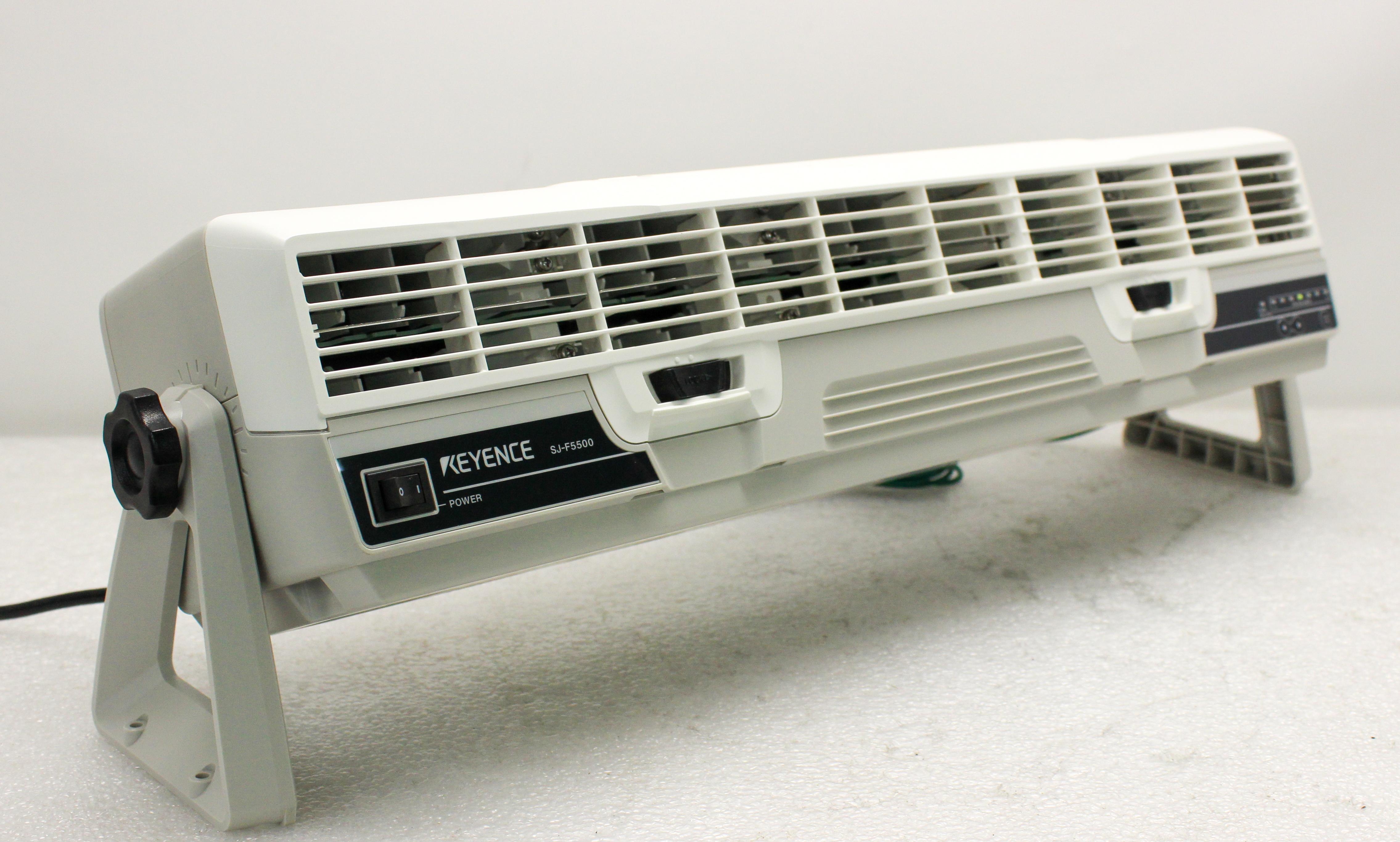 Keyence SJ-F5500 Static Eliminator Blower High-Precision 0.6s Eliminates Dust