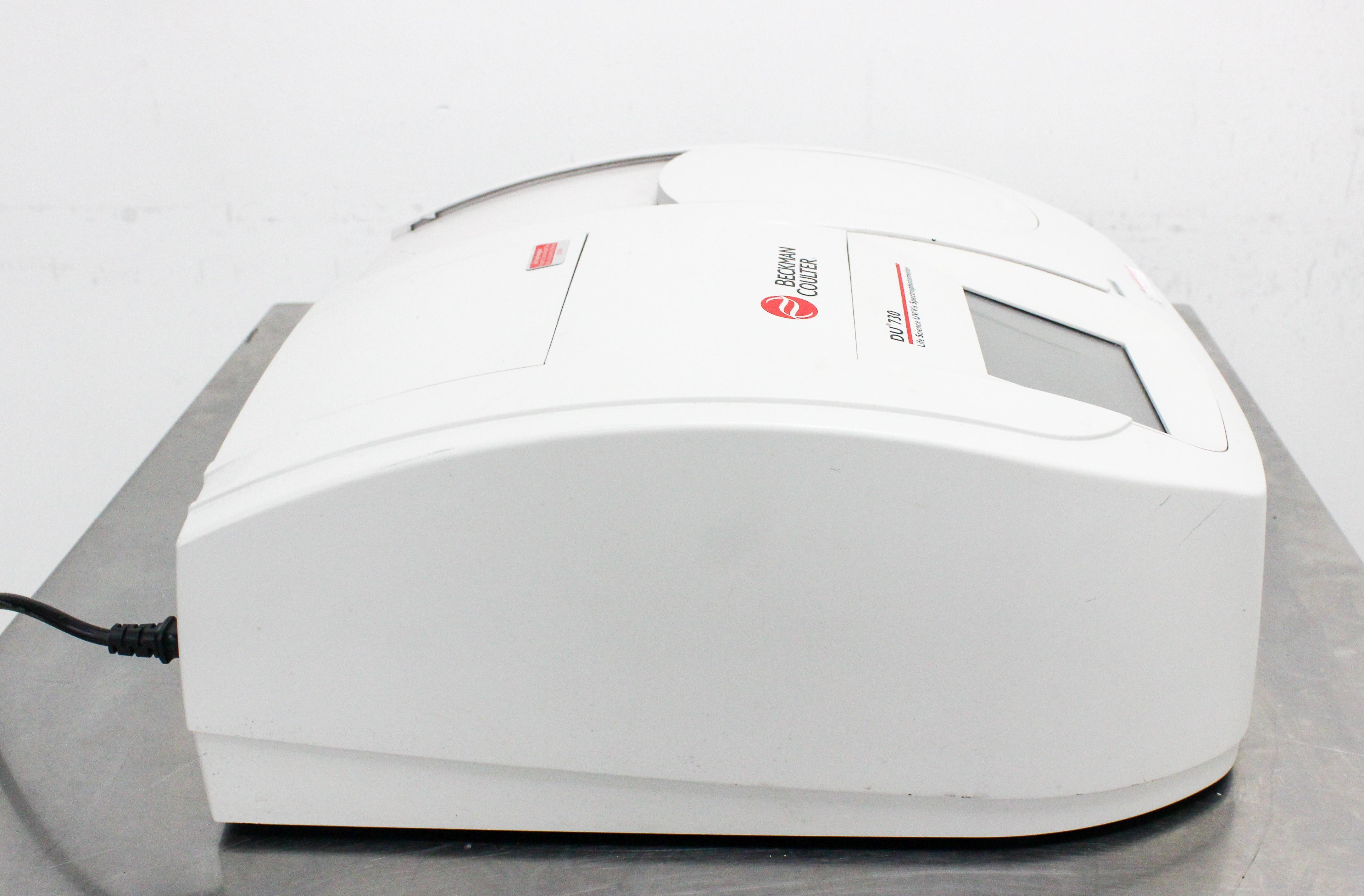Beckman Coulter DU 730 Spectrophotometer UV Vis Protein DNA Analysis
